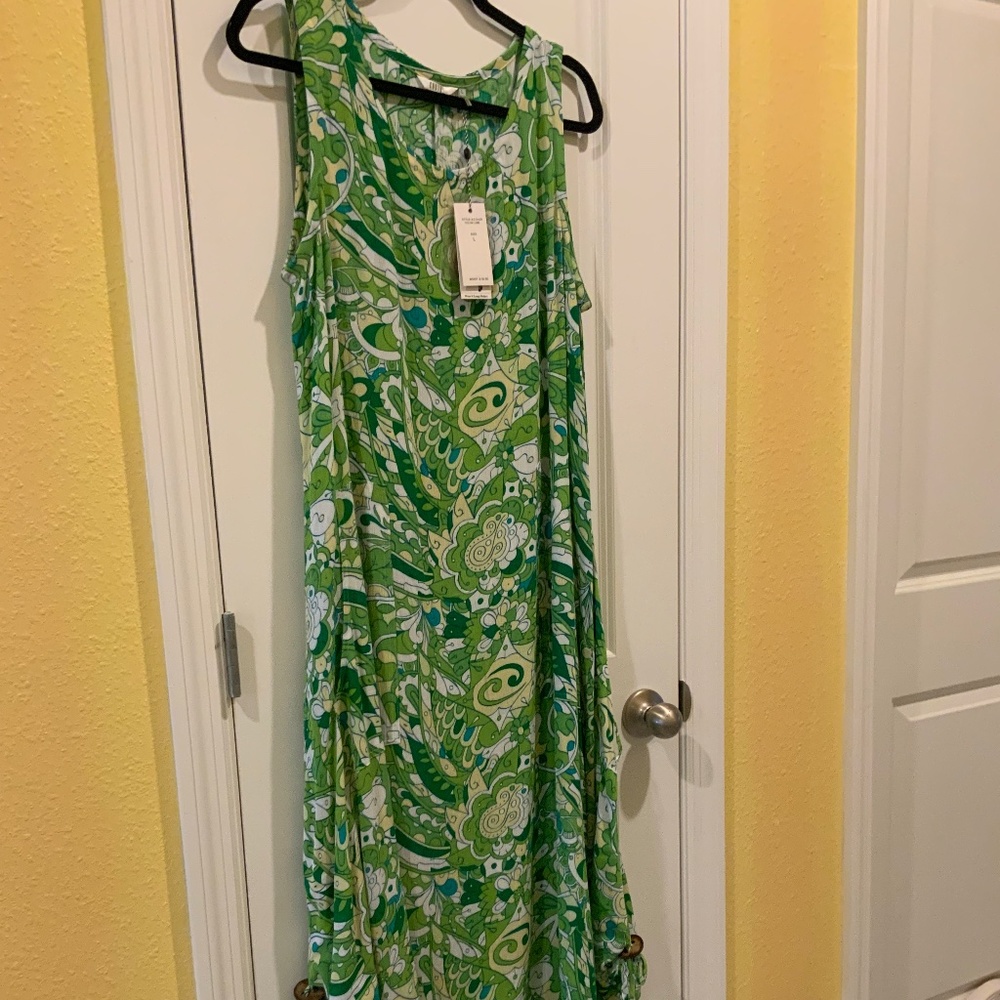 Green dress